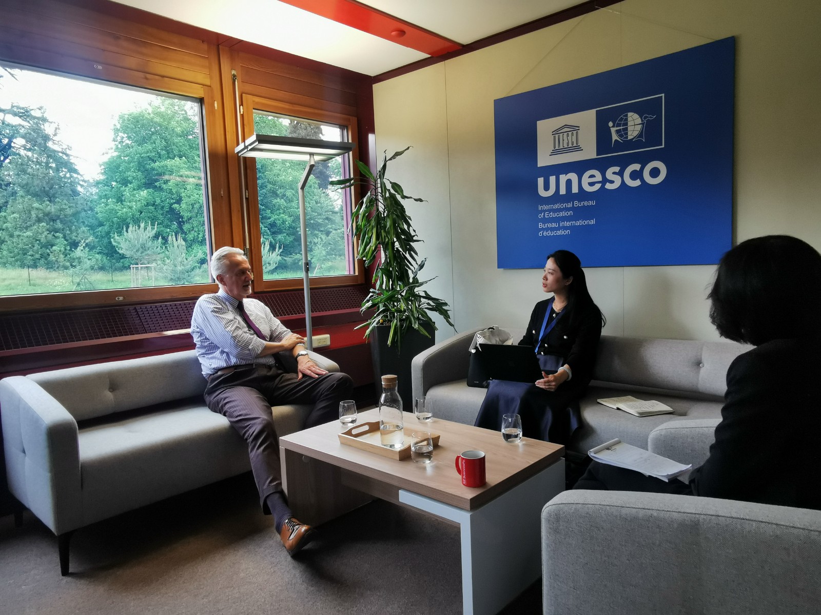 ICHEI visited UNESCO International Bureau of Education