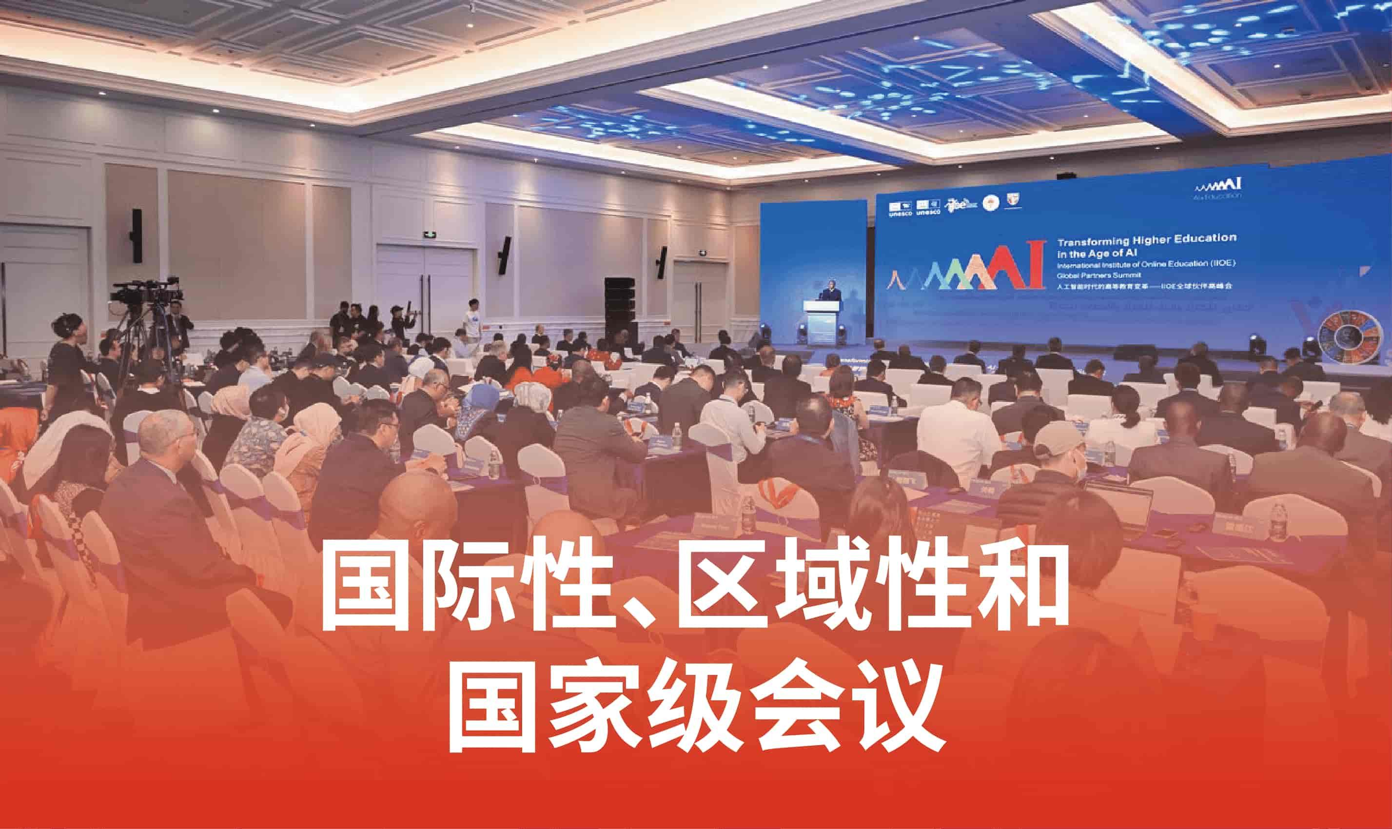 国际性、区域性和国家级会议